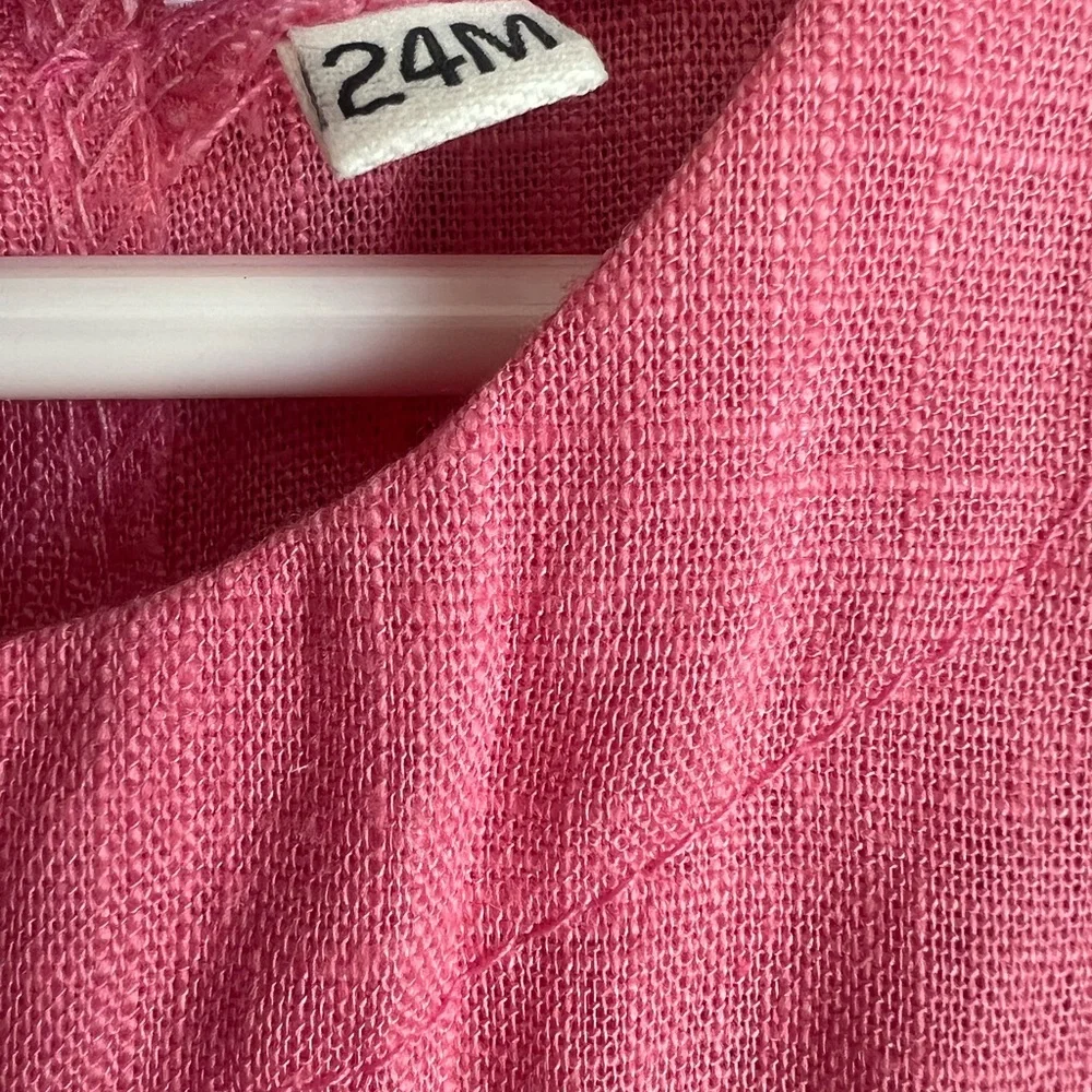 Pink Ruffled Kids One Piece - Picture 3 of 4